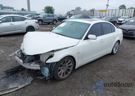 2010 BMW 535I из США, поврежденный, VIN WBANW1C59AC166323